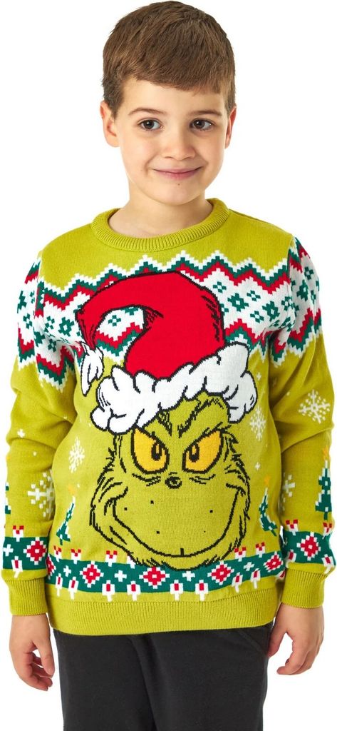 The Grinch - Pullover für Kinder - weihnachtliches Design Produktbild 2