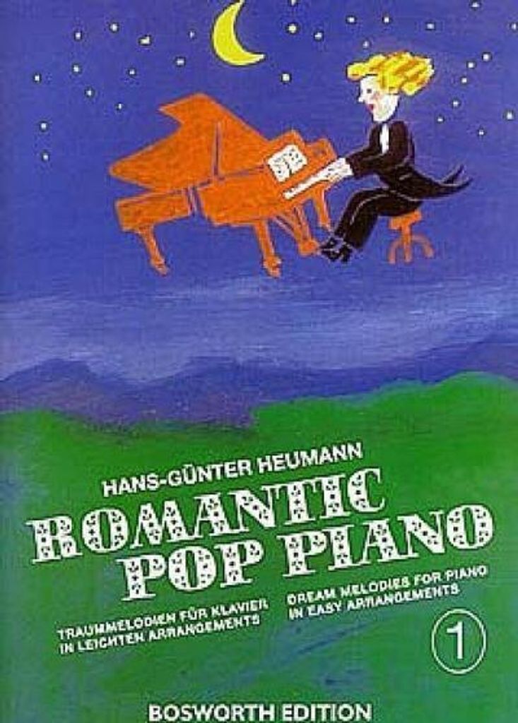 Romantic Pop Piano. Traummelodien für Klavier in leichten Arrangements / Romantic Pop Piano 1. Bd.1
