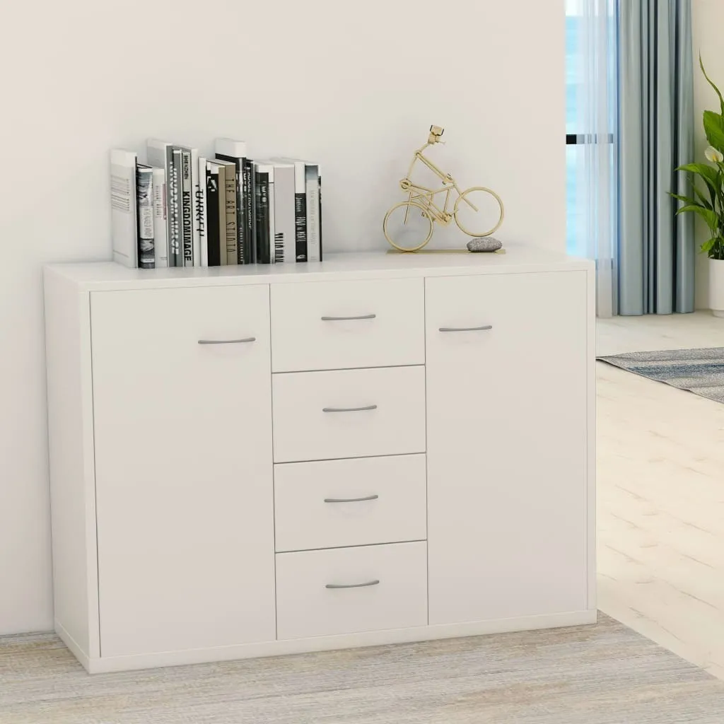Maison Exclusive Credenza Bianca 88x30x65 cm | Madia in Legno Multistrato