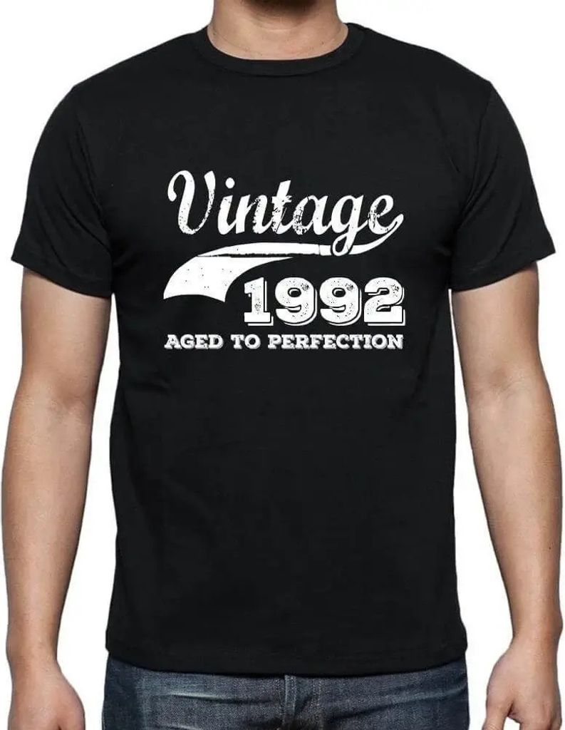 Herren Grafik T-Shirt Zur Perfektion gereift 1992 – Aged To Perfection 1992 – Geschenk 32. Geburtstag Jahrestag 32 Jahre Jubiläum 32 Jährige ...
