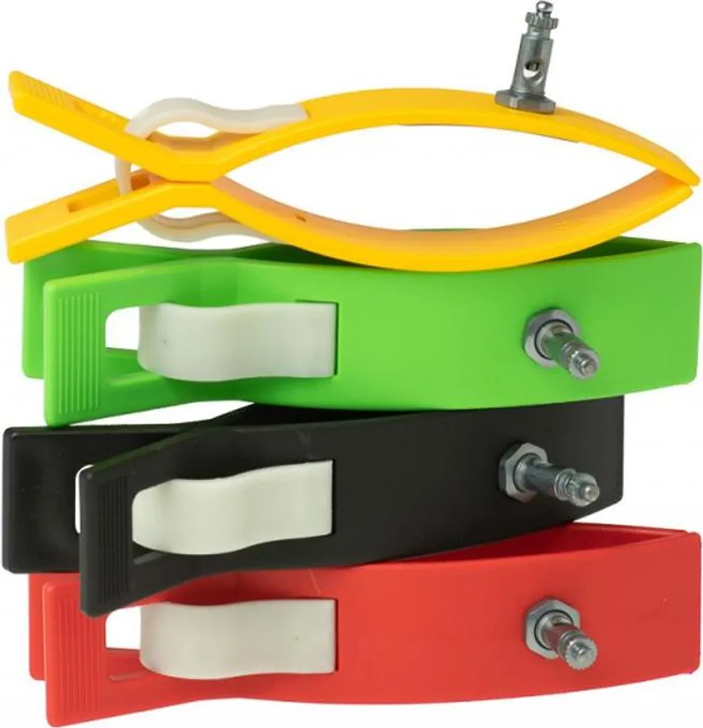 Pince pour électrode ECG adulte EKK-1 anti-artéfact de mouvement, 4x