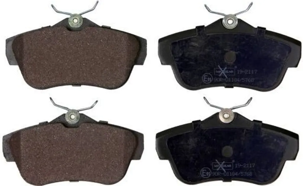 Plaquettes de frein arrière MAXGEAR 19-2117 pour Expert et Jumpy VF7