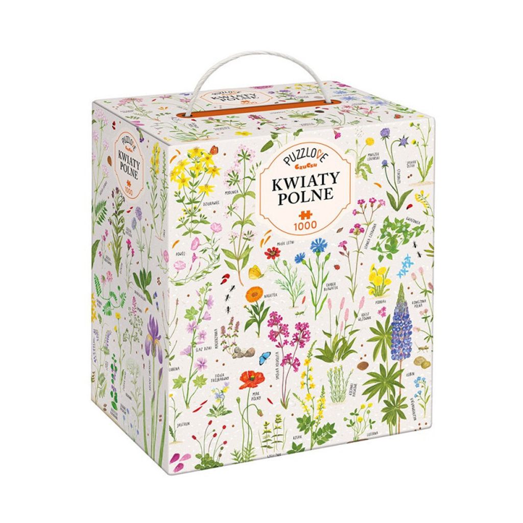 Puzzle 1000 elementów Kwiaty polne CzuCzu Puzzlove Produktbild 