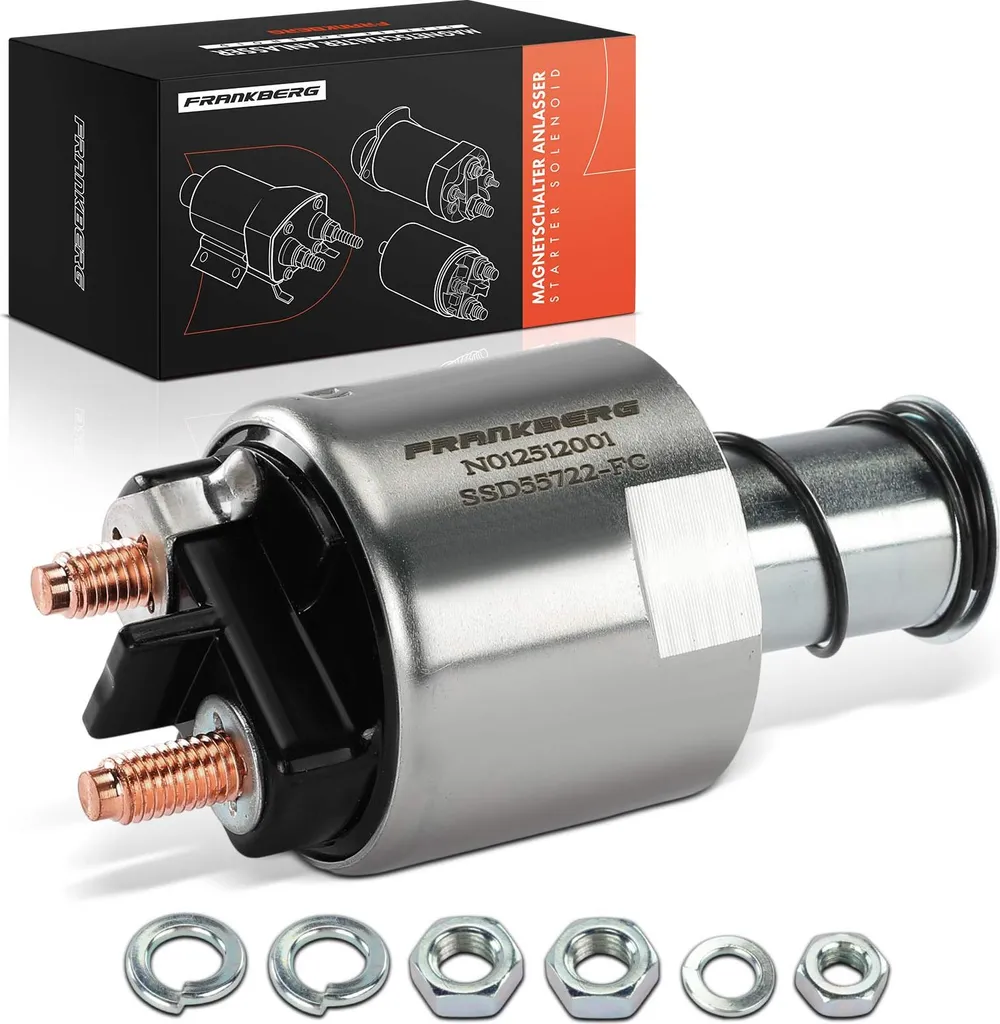 Motorino Di Avviamento Frankberg – Compatibile Con Renault E Opel (Primastar, Vivaro, Clio, Laguna) – 12V 1,1kW - 2