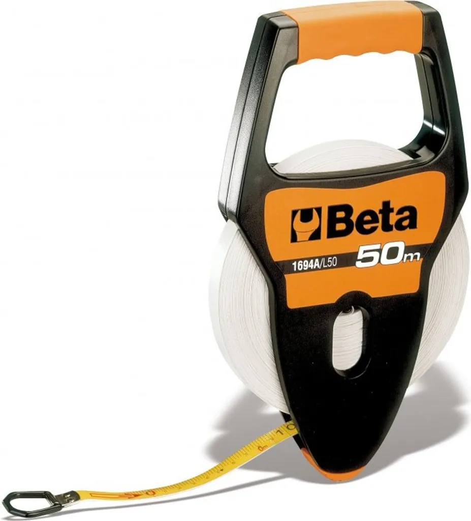 Beta 50 Metri: Rotella Metrica Professionale in Fibra con Impugnatura