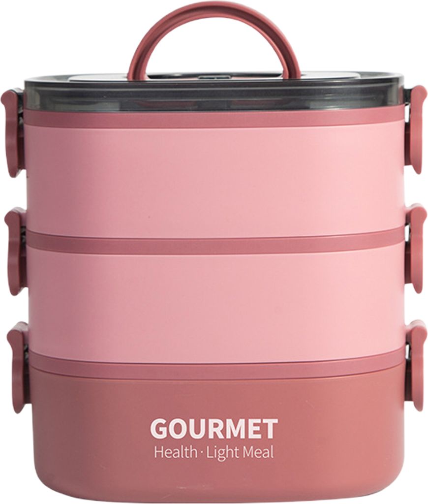 1400 ml/2000 ml, auslaufsichere Bento-Lunchbox mit Göffel, stapelbar, wiederverwendbar, für Kinder und Erwachsene, mikrowellen- und spülmaschine...