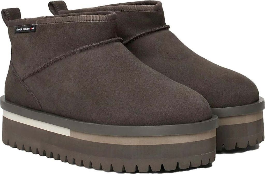 Tommy Jeans Damen Stiefeletten EN0EN02599 PL0 Farbe: Grau Größe: 38