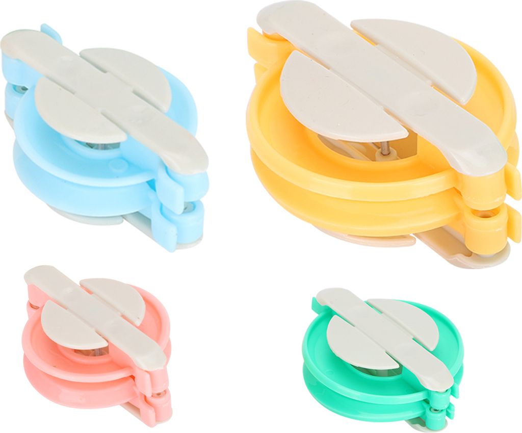 Bommelmaker Set, 4 Größen DIY Strickwerkzeug, Plastik-Pompom-Hilfe für Handarbeiten