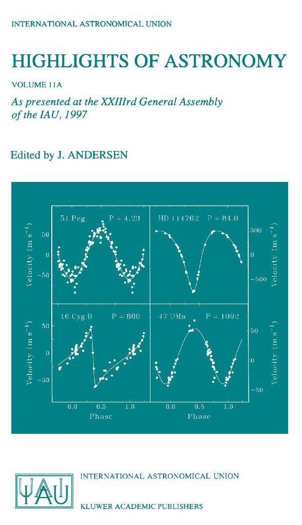 Highlights of Astronomy, Volume 11A