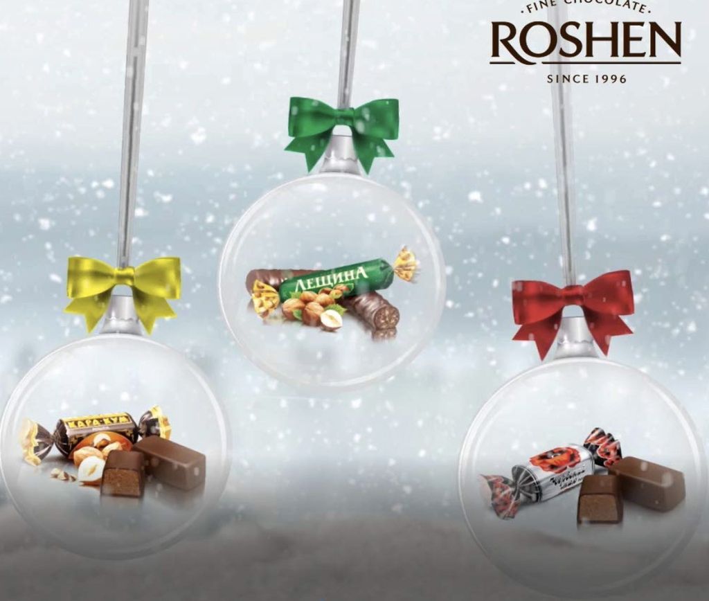 Roshen Nusskonfekt Leschina 1kg Produktbild 2