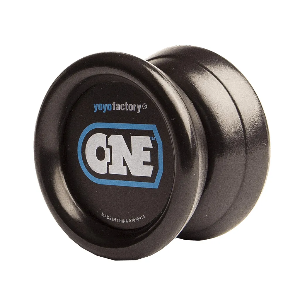 Yoyo Débutant YoYoFactory One Noir YO 005 pour Apprendre les Figures