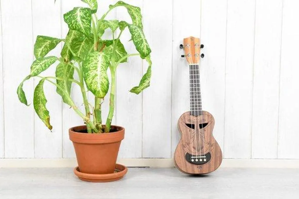 Ukulélé Soprano Tiki Series Finition Satinée Sapele et Cordes Nylon