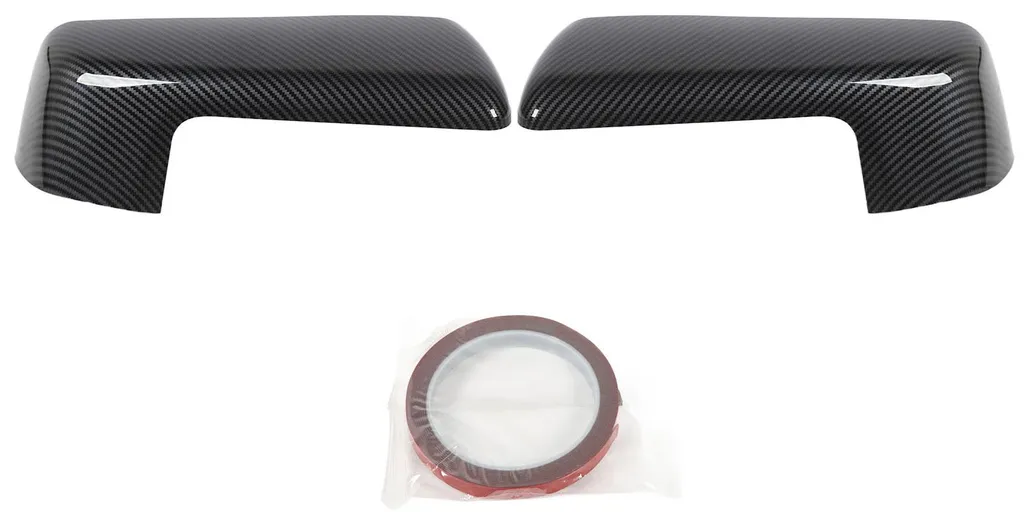 Coque de rétroviseur Chevrolet Silverado 1500 2500 3500 aspect carbone