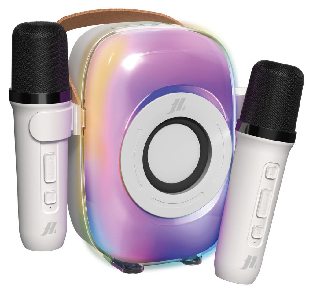 SBS Enceinte karaoké sans fil portable avec 2 micros Image du produit 