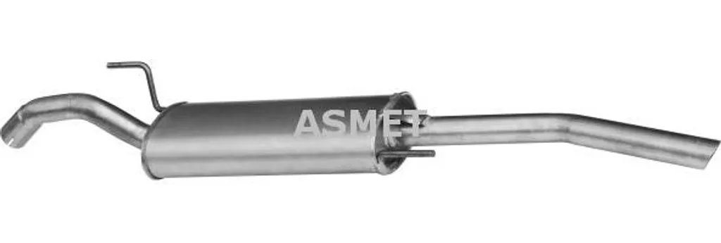 Silencieux arrière anticorrosion ASMET 4034 - VW Passat 35I 357253609A