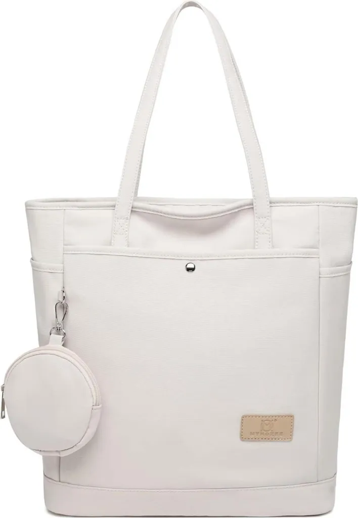 Analisi JANSBEN Shopper Beige: Perché è la Migliore Tote Bag in Poliestere
