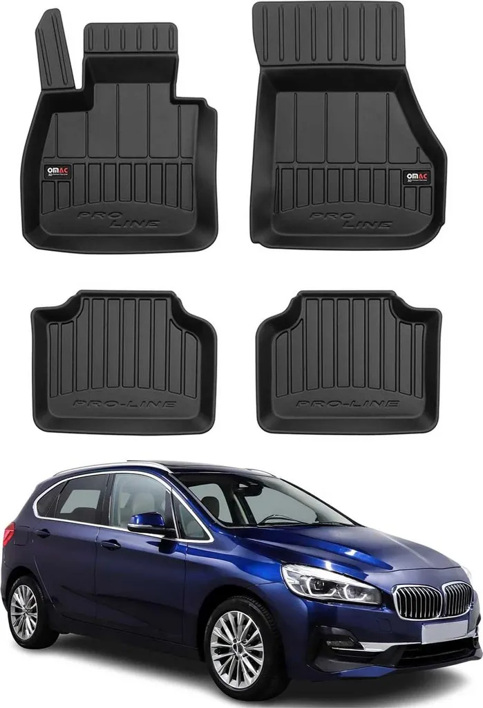 Protezione Totale BMW Serie 2 Active Tourer F45 - Tappetini TPE 4 Pezzi