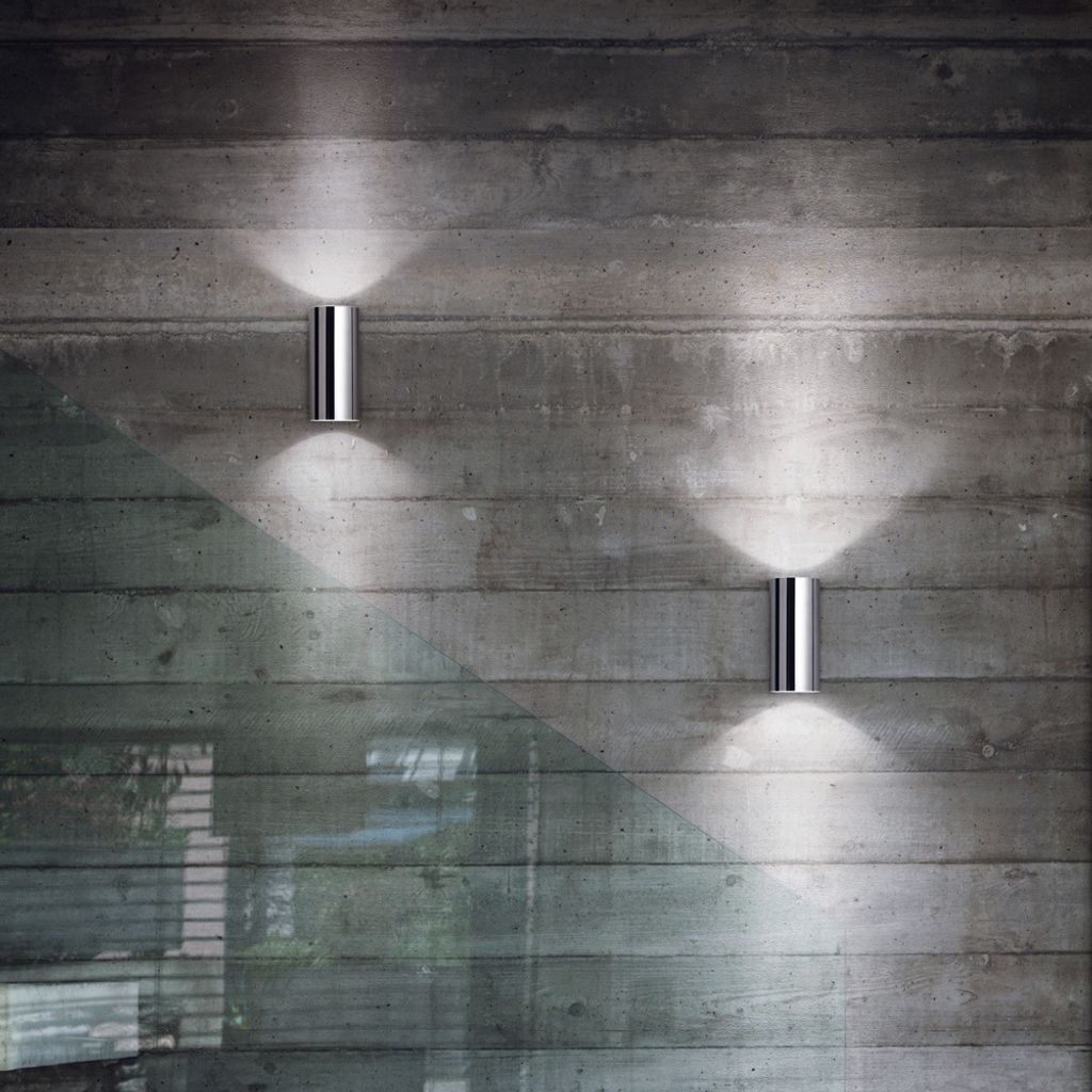 Ideal Lux Wandleuchte Hot Ap2 Chrom Produktbild 