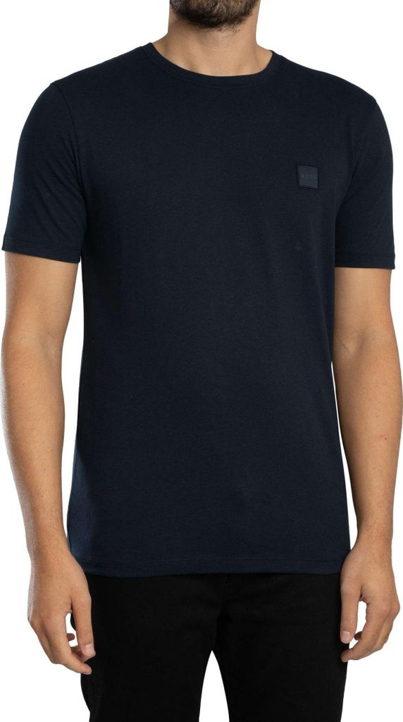 BOSS Tales Logo T-Shirt, Blau 3XL