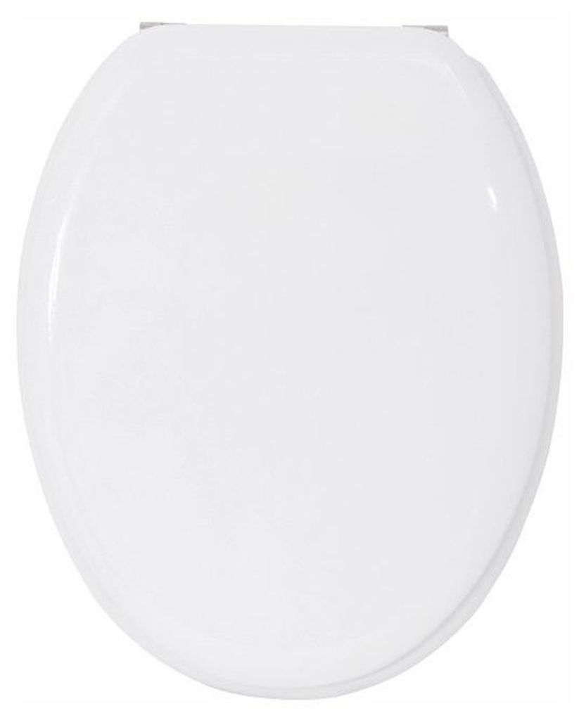 MSV 3700703990031, Verlängert, Harter Toilettensitz, Weiß, Produktbild 