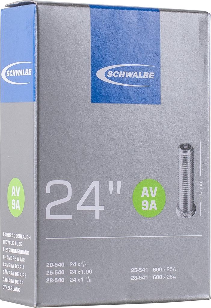 Schwalbe Schlauch AV9A 40mm (24") 20/28-540/541 Produktbild 