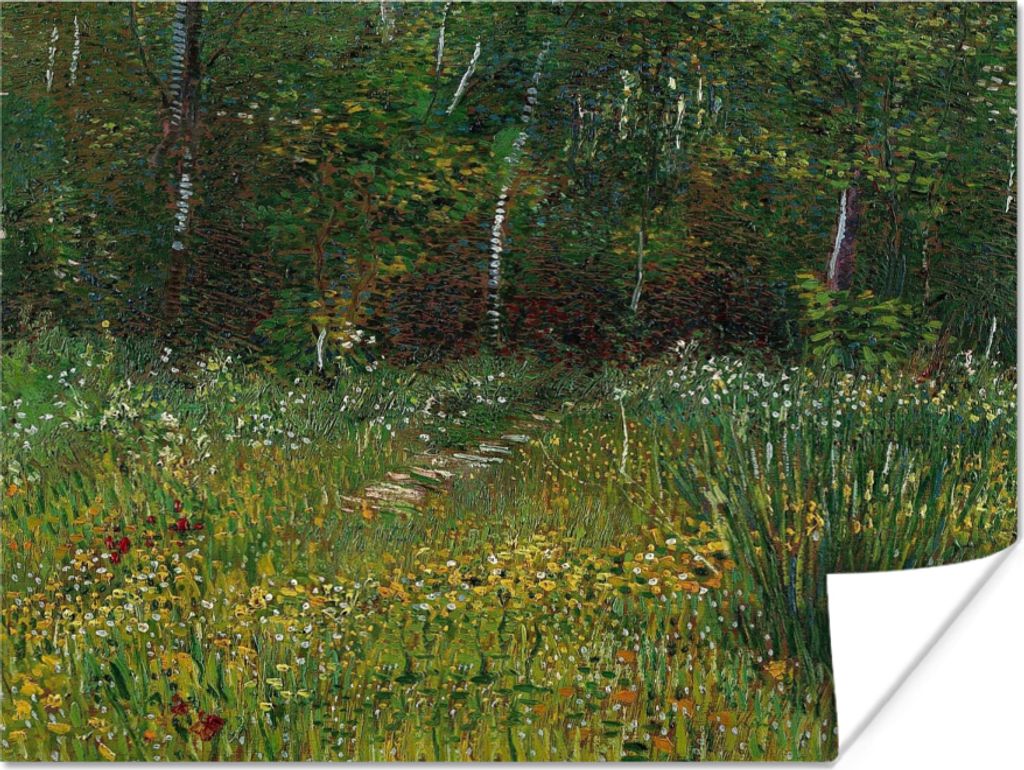 MuchoWow Poster Asnières - Vincent van Gogh 80x60 cm - Kunst für zu Hause