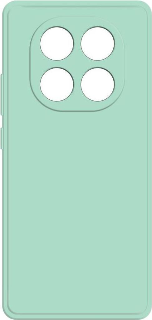 Hülle für Xiaomi Redmi Note 14 Pro 5G / Xiaomi Poco X7 - Phonesta Color Silikon Back Cover - Minzgrün