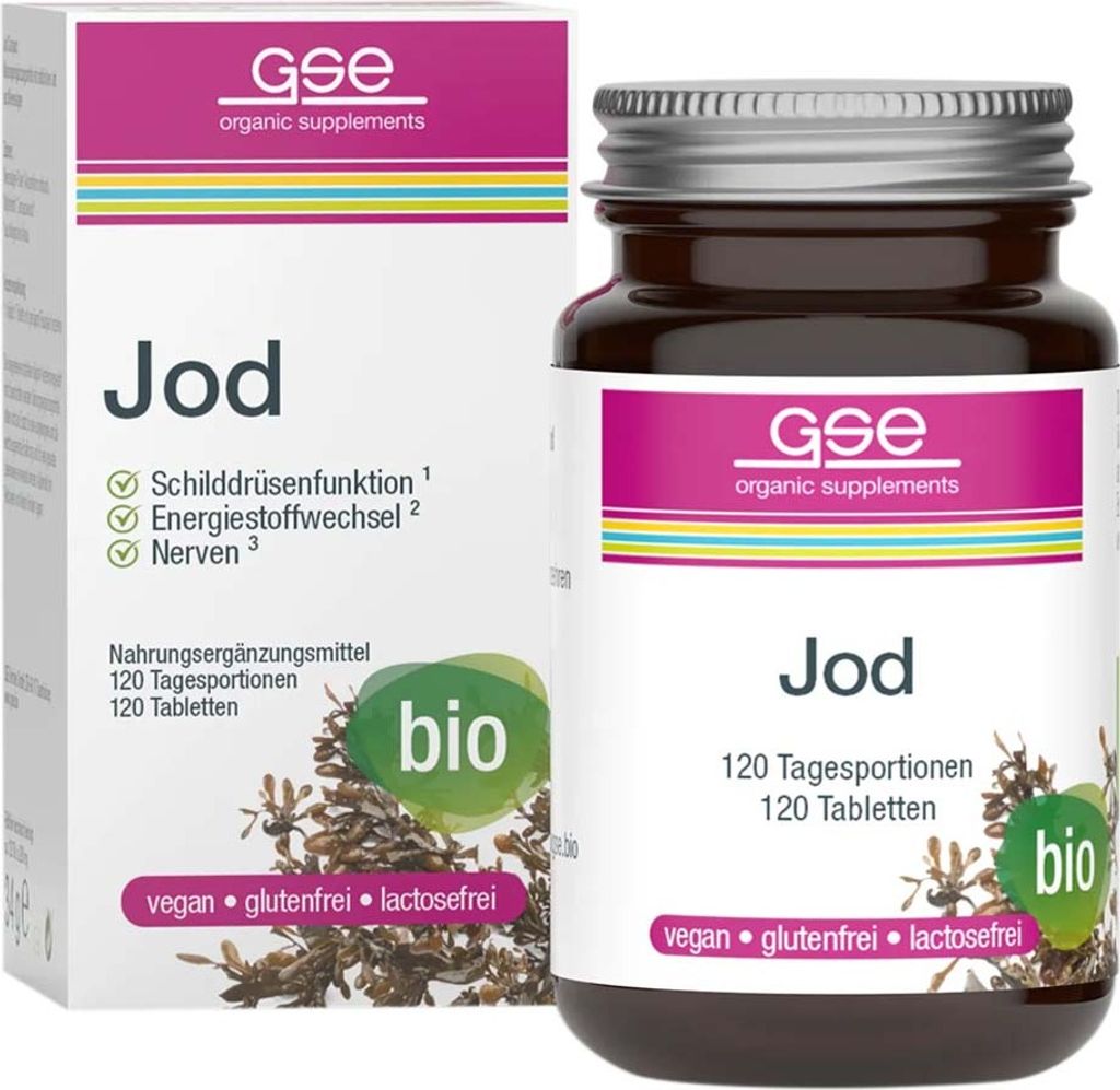 Gse Jod Compact Tabletten 120 St