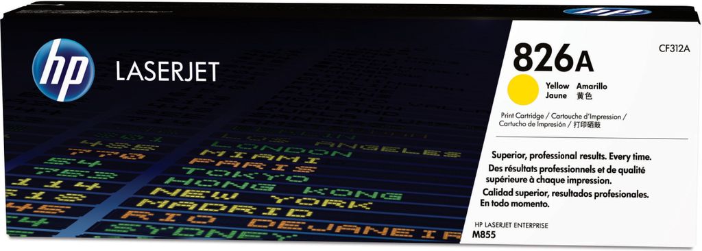 Tóner Original HP CF312A Amarillo Produktbild 