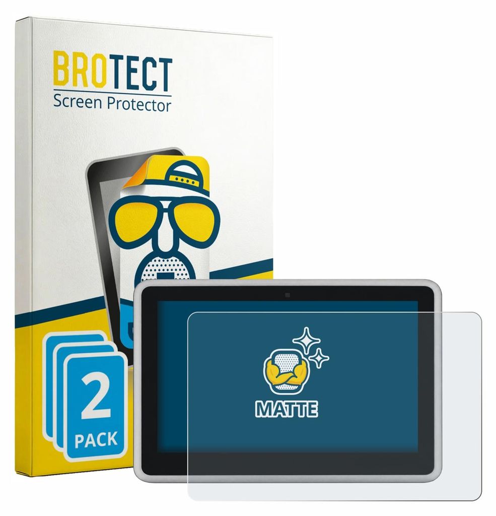 2x BROTECT Schutzfolie für Victron Ekrano GX Displayschutz Displayschutzfolie Folie Matt Entspiegelungsfolie