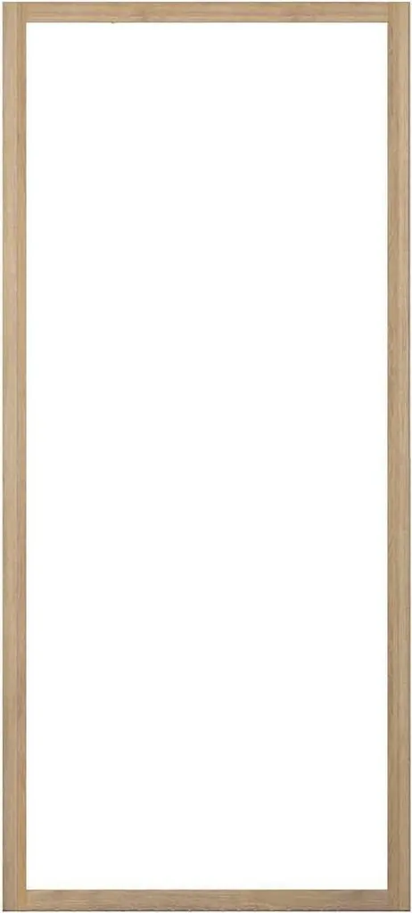 Paroi de retour douche 90 cm - Style Bois et Verre Securit 6mm WOOD