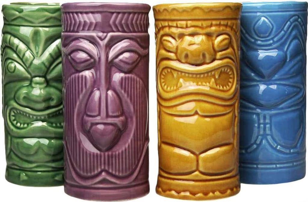 4 keramické hrnky – Tiki Obrázek produktu 