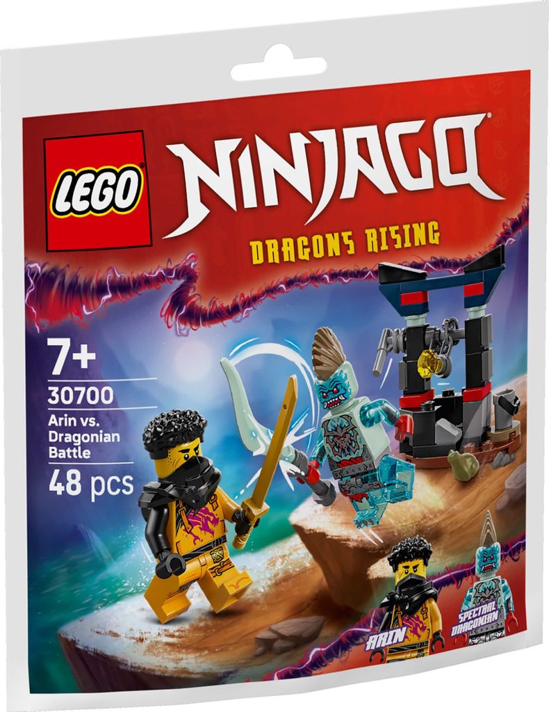 LEGO Polybag Ninjago Arins Duell mit Drachenmens. Produktbild 