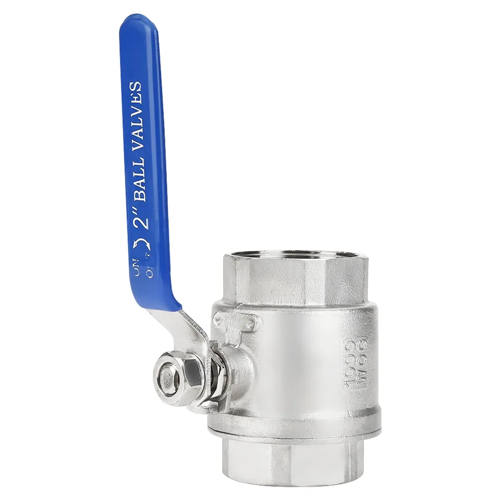 Robinet à boisseau sphérique 2 pouces DN50 en inox 304 type 1000 WOG - 2