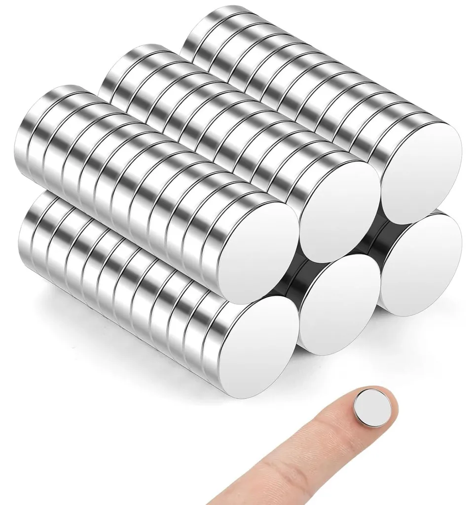 Aimants Néodyme 12x2mm avec Adhésif Puissant Haute Adhérence - 30 Pcs