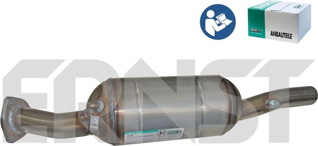 ERNST 920490 Dieselpartikelfilter DPF für AUDI A6 Avant (4F5, C6) Euro 4 Abgasanlage Diesel