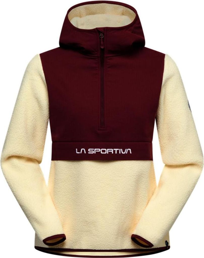 Guidance Sherpa Hoody W, Climbing Fleece, Damen - La Sportiva, Größe:S, Farbe:W04R25-Chalk/Redwood