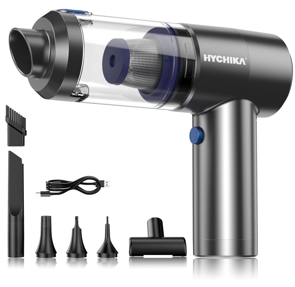 HYCHIKA Handstaubsauger Kabellos - 19 kPa Mini Staubsauger Produktbild 
