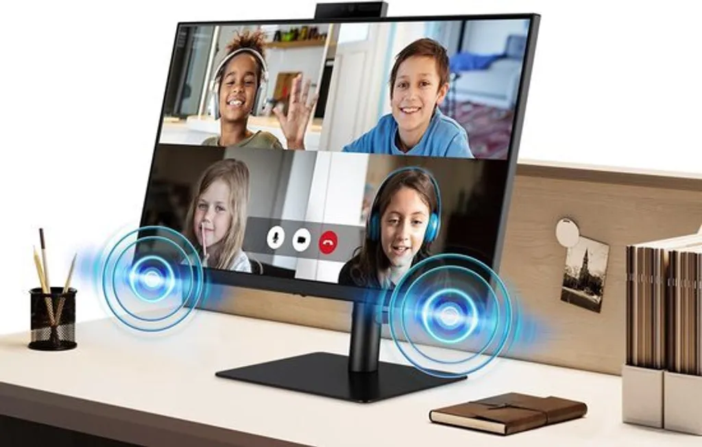 Samsung S24A400VEU Moniteur LED 24" avec webcam intégrée et micro - 23
