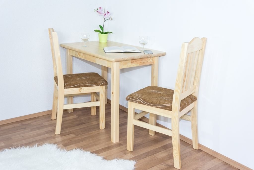Esszimmertisch Esstisch 60x100 cm, Farbe: Natur