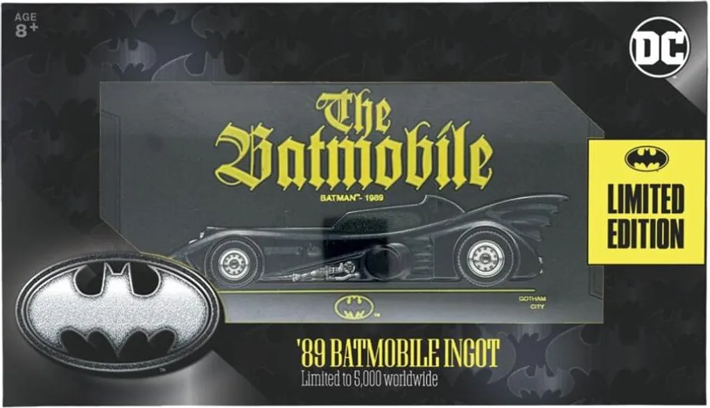 Fanattik DC Comics Batman Batmobile XL Lingot de Collection Édition Limitée - 3