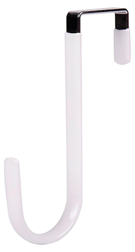 Hintertürhaken, bohrfrei, hohe Tragfähigkeit, Mini-S-förmiger Haken aus PVC und Kohlenstoffstahl für die Küche