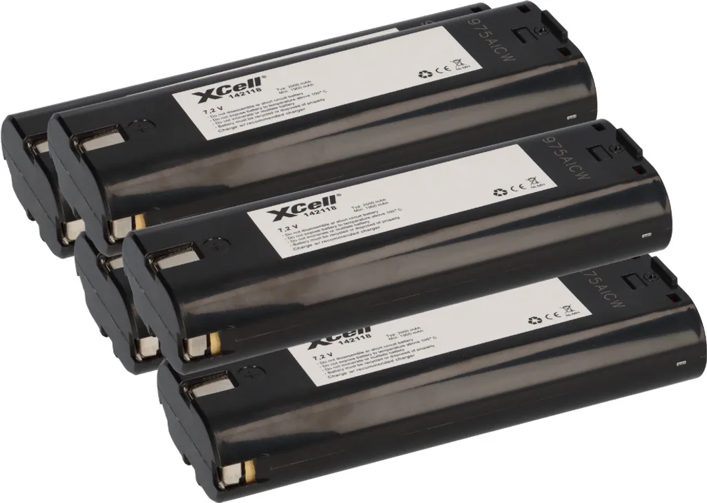 Batterie 7,2V 2000mAh NiMH Haute Capacité pour Makita Type Tige x5 Unités