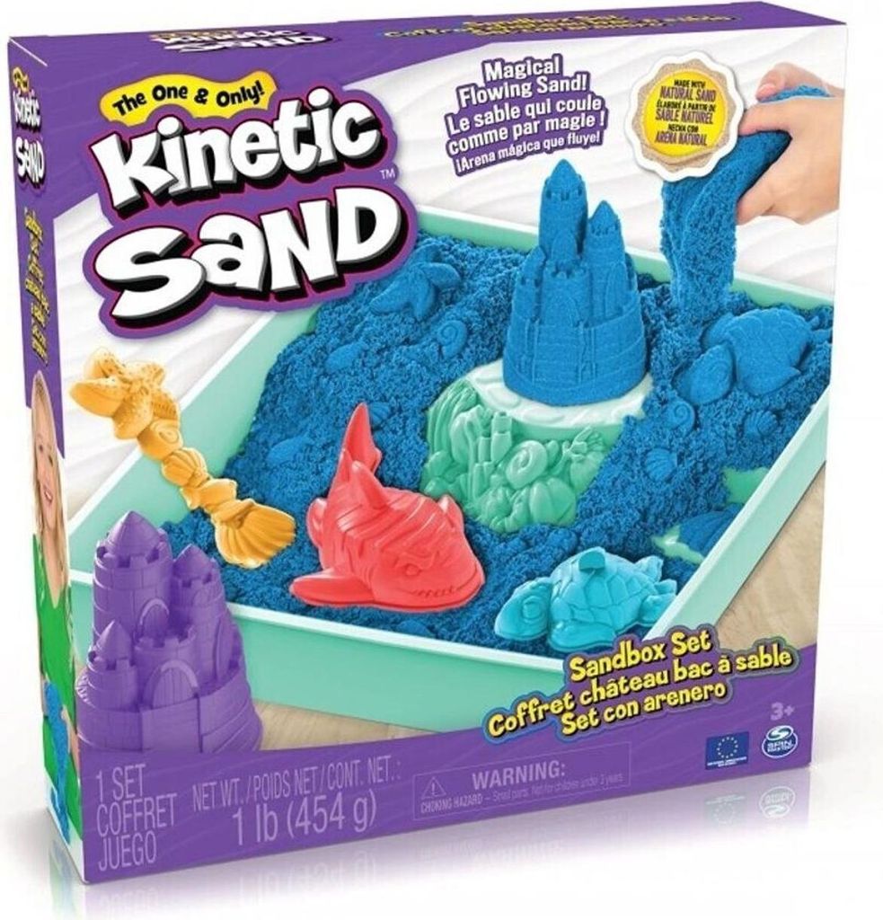 Kinetic Sand - Piasek kinetyczny Piaskownica z nie
