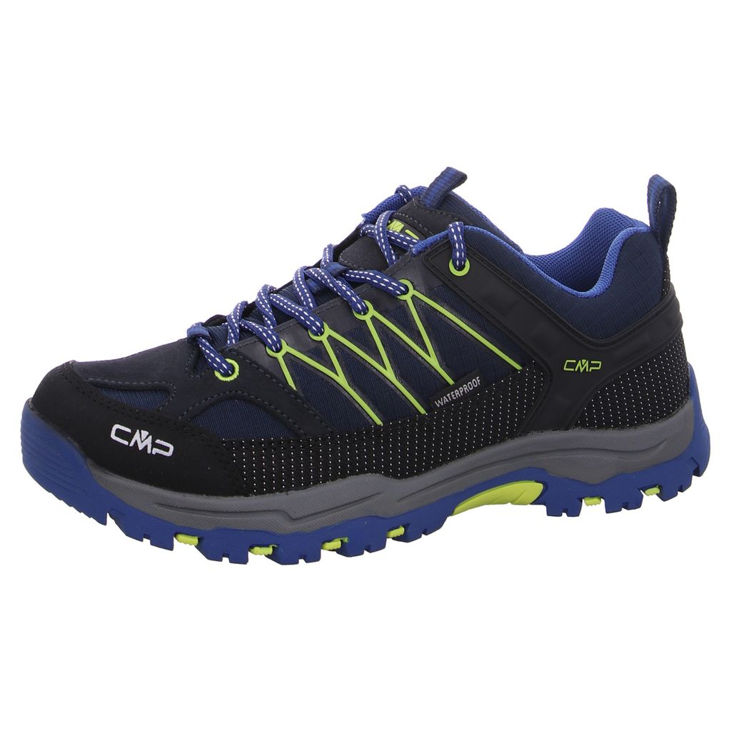 CMP Kids Rigel Low Trekking Sportschuhe Kinder Outdoorschuhe Blau Freizeit, Schuhgröße:32 EU