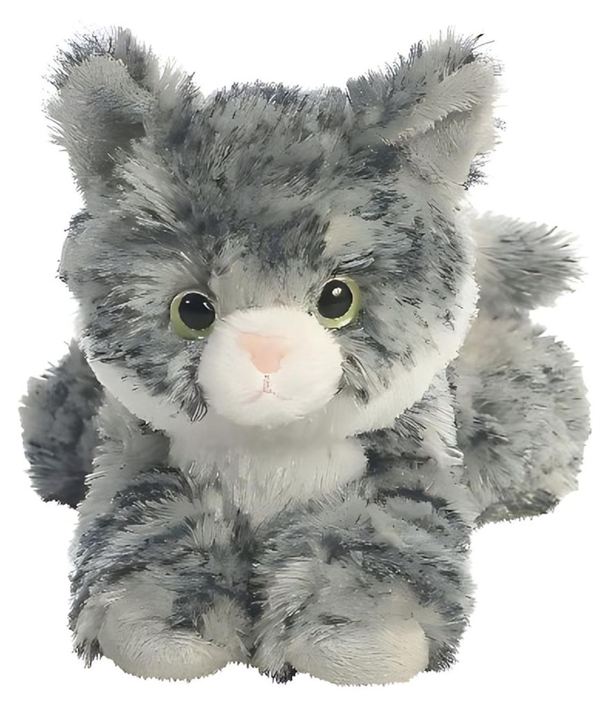 Mini Flopsies Lily graue Tabby Katze ca. 21 cm - Produktbild 