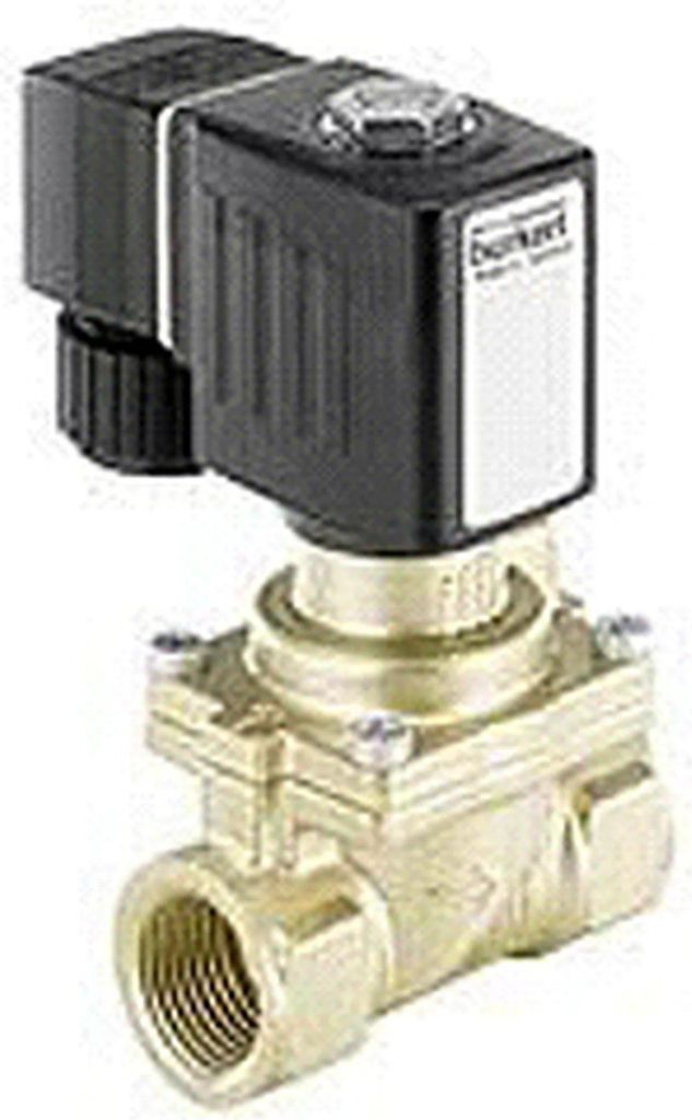 Bürkert Magnetventil Fig.6281A 1 Zoll stromlos geschl.230/50 o.Gerätestecker, 1 Stk.