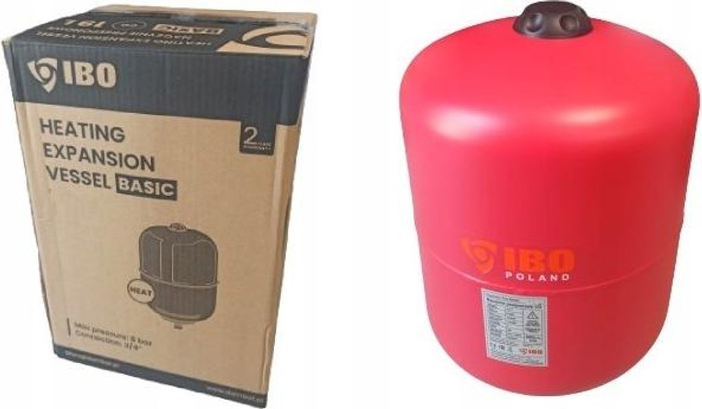 Réservoir à membrane - 8 L - Pour installations C.O. - Image du produit 