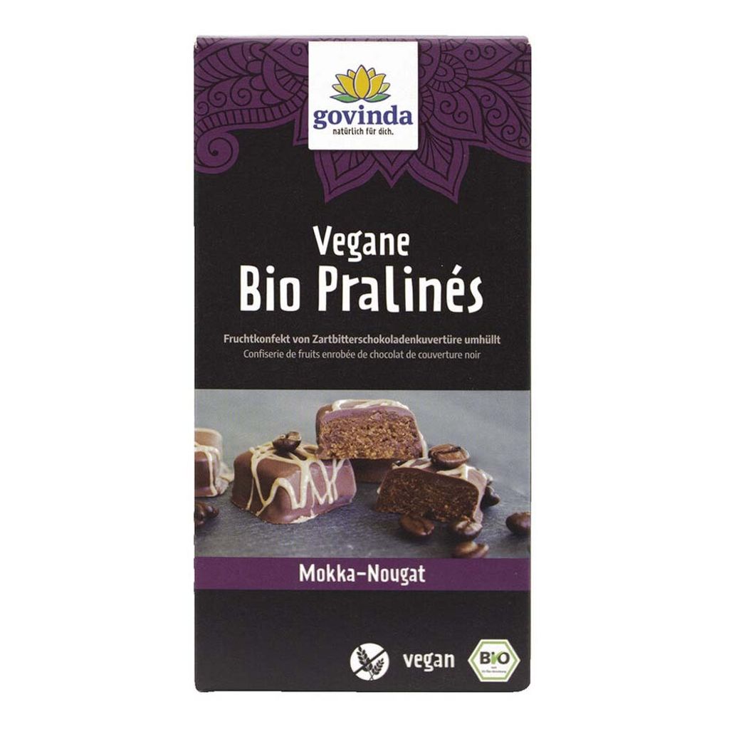 Vegane Pralinés - Mokka-Nougat 70g Produktbild 