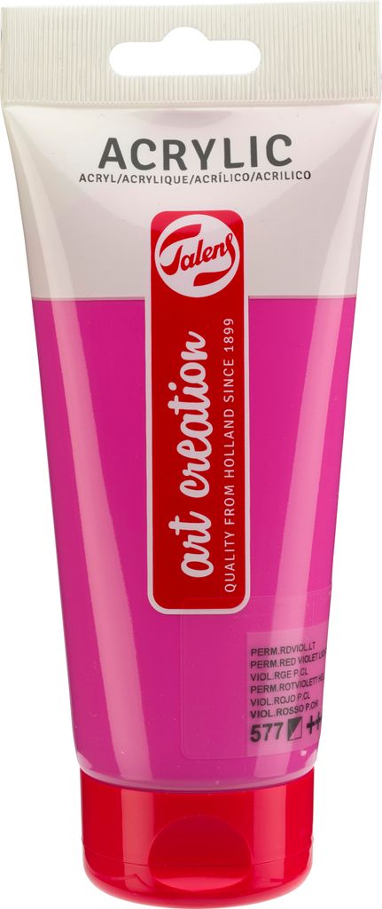Talens Art Creation Acrylfarbe Tube 200 ml Permanentrotviolett Hell 577